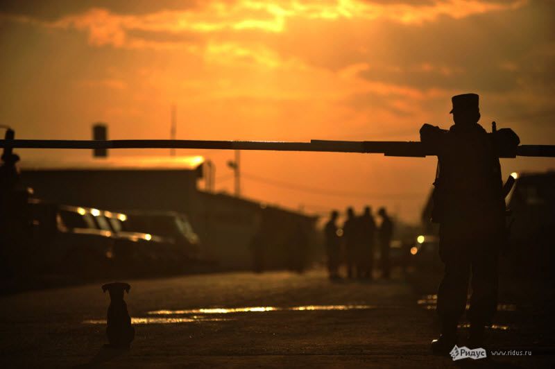 Moscova Omon în munții din Cecenia (20 fotografii)