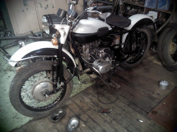Istoria mea umilă sau restaurarea unei motociclete Ural