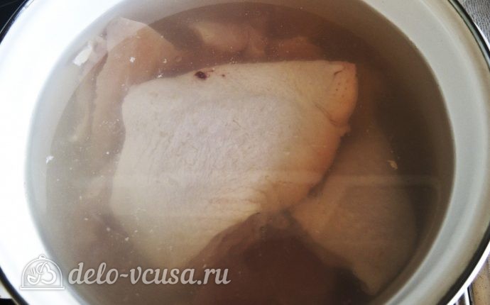 Rețetă din carne de solyanka cu preparare foto-pas-cu-pas a sosului cu cârnați