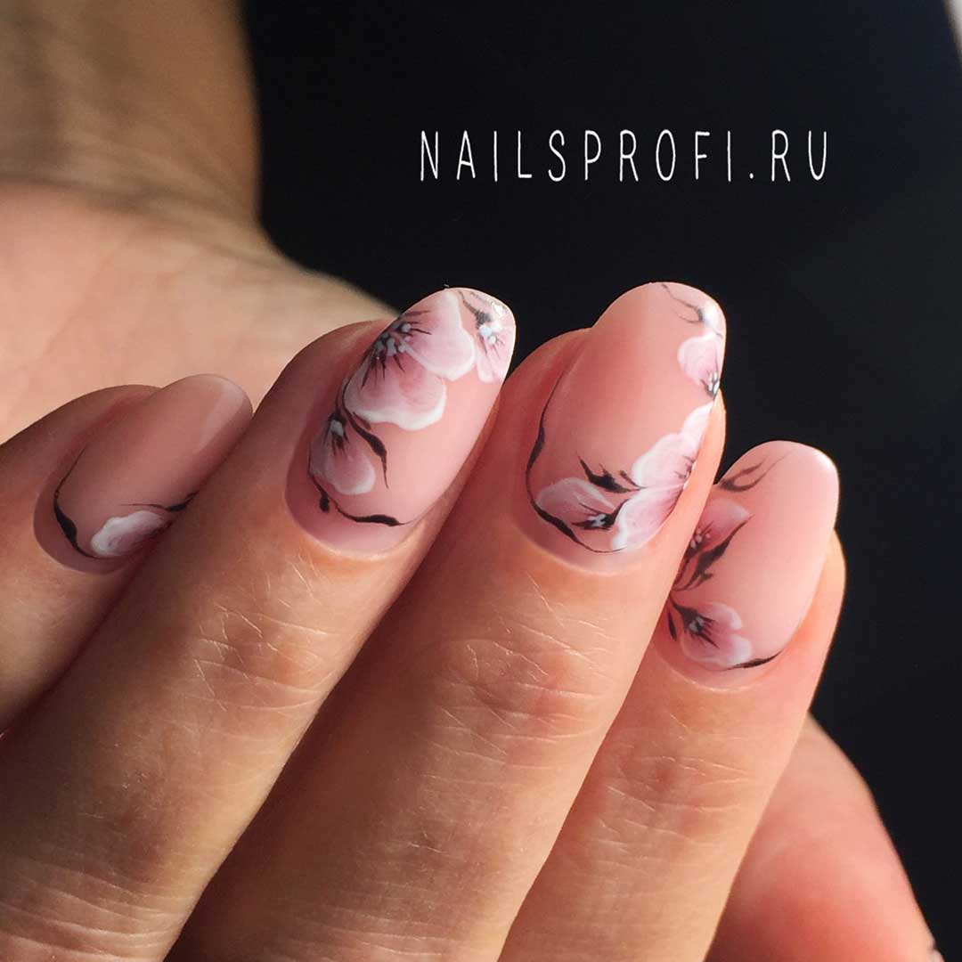 Нарощування нігтів акрилом, мережа студій краси - nailsprofi