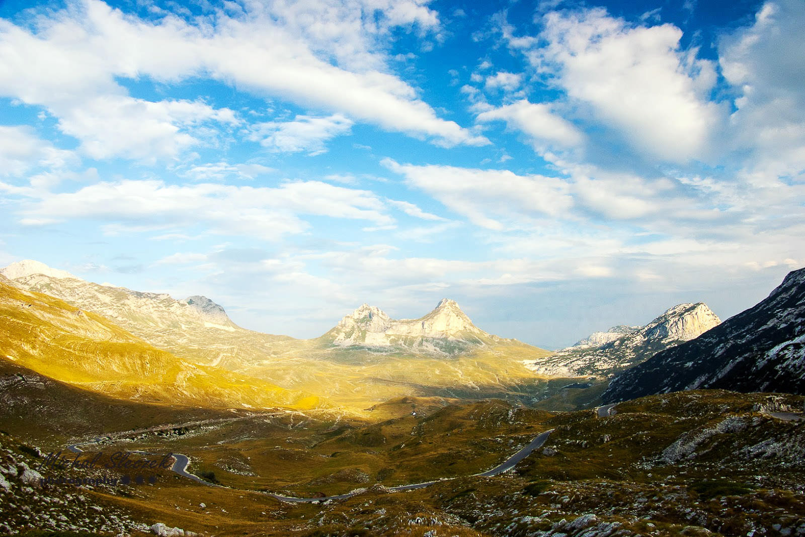 Parcul național durmitor din Muntenegru, harta Europei