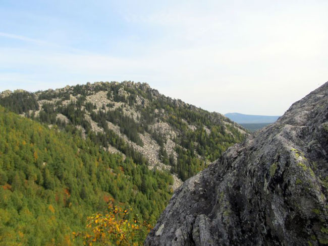 Nemzeti Park Taganay (bicepsz vulkán) - a mi Ural