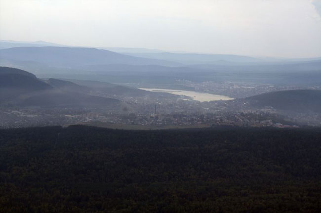 Nemzeti Park Taganay (bicepsz vulkán) - a mi Ural