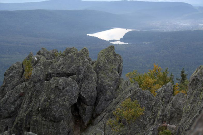 Nemzeti Park Taganay (bicepsz vulkán) - a mi Ural