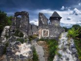 Nevitsky castel, invizibil, ucraina fotografie, descriere, pe hartă