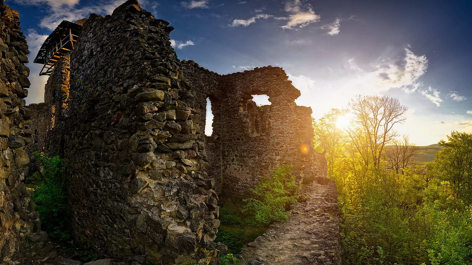 Castelul Nevitsky, călătorul