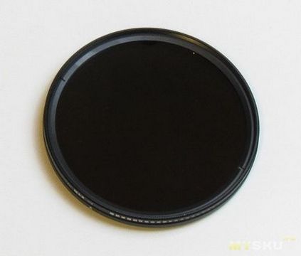 Nicna 77mm adjustable fader nd filter neutral density filter (black)
