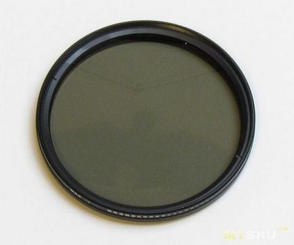 Nicna 77mm reglabil fader nd filtru densitate neutru filtru (negru)
