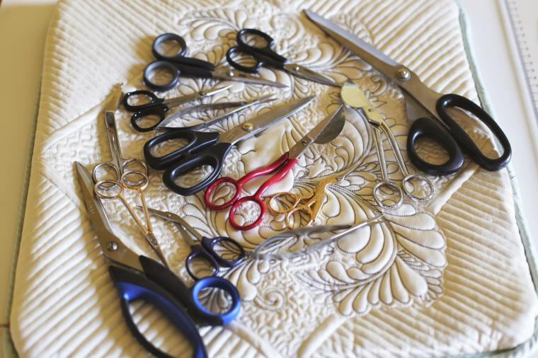 Ножиці для шиття, рукоділля і вишивки