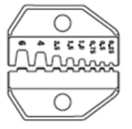 Обжимний інструмент для кабельних наконечників