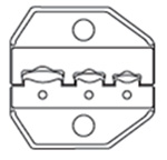 Обжимний інструмент для кабельних наконечників