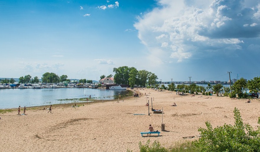 Огляд казанських пляжів чим поганий - локомотив - і куди піти купатися з дітьми