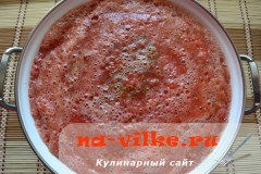 Гострий соус ціцібелі з томатів і перцю на зиму - рецепт з фото