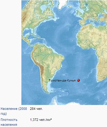 Sziget Tristan da Cunha