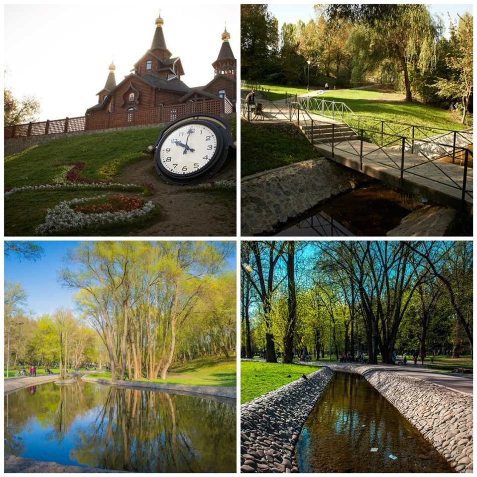 Odihniți și respirați zonele verzi din Kharkiv