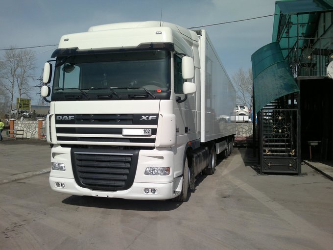 Відгук про автомобіль daf xf (2012 р