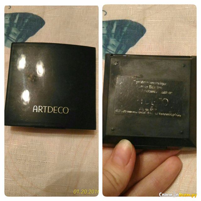 Feedback despre ochi umbra matte artdeco eyeshadow matt buna, umbre de calitate de la artdeco