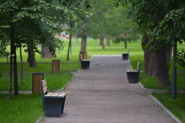 Parcul a fost deschis într-o zonă liniștită, Taganka pro