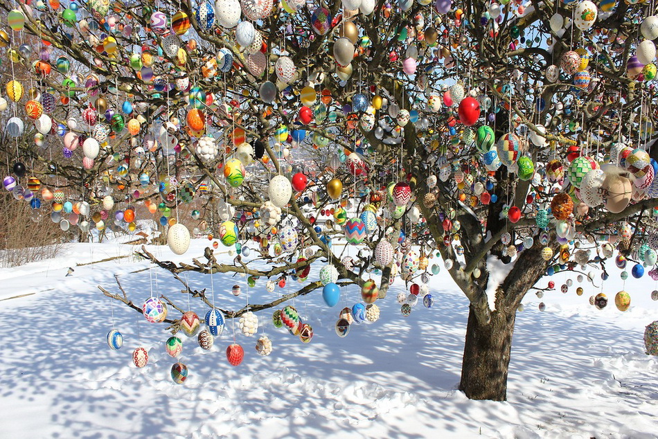 Arborele de Paște, rucsacul călătorului