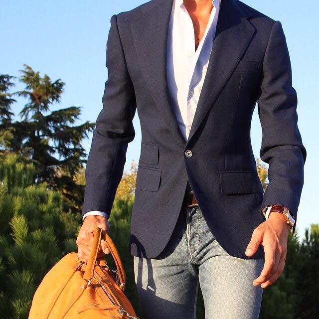Jacket cu blugi - un nou clasic, bărbați reviste dudeman