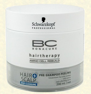 Пілінг для шкіри голови bc bonacure hair - scalp deep cleansing pre-shampoo peeling, schwarzkopf