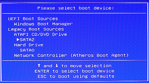 PC hp - nu poate porni desktop-ul de pe discul de boot cd sau dvd (windows 8),