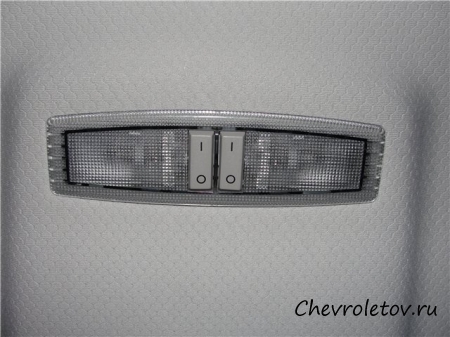 O plafon de iluminare a pasagerilor din spate de pe Chevrolet Niva - chevrolet, chevrolet, foto, video, reparații