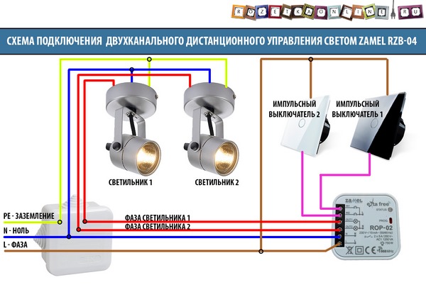 Comutator întrerupător de lumină la distanță