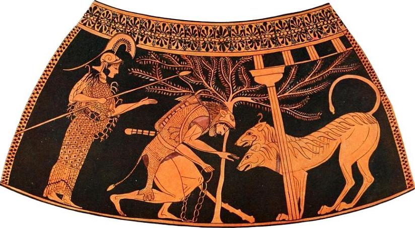 Munkájával, Herkules, Nemean oroszlán, a lernéi hüdra ceryneian hátsó, erümanthoszi vadkan, augiász