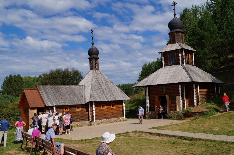 Kirándulás a falu Velikoretskoye