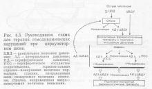 Практичне проведення протишокової терапії, довідник лікаря