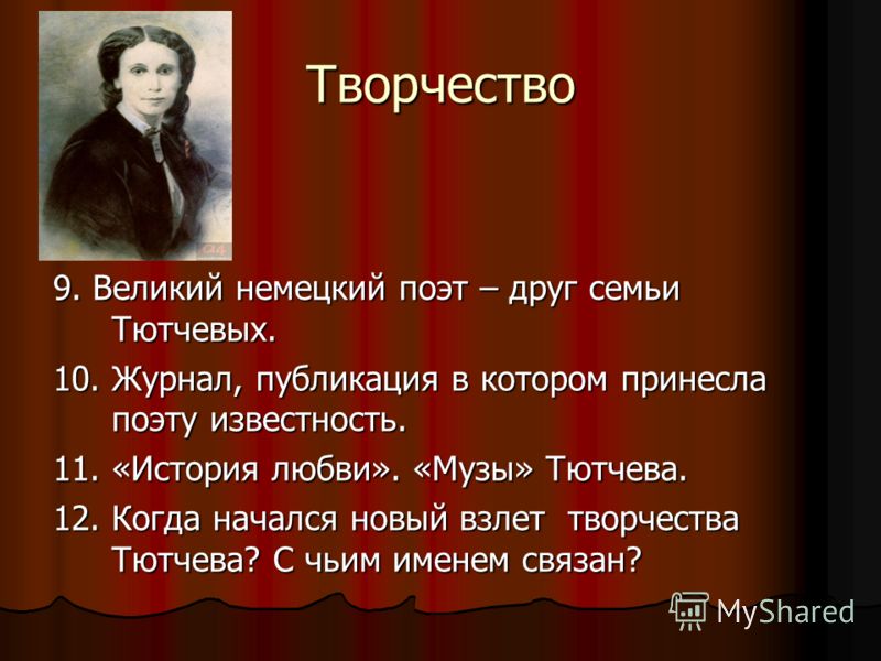 Презентація на тему творчість ф