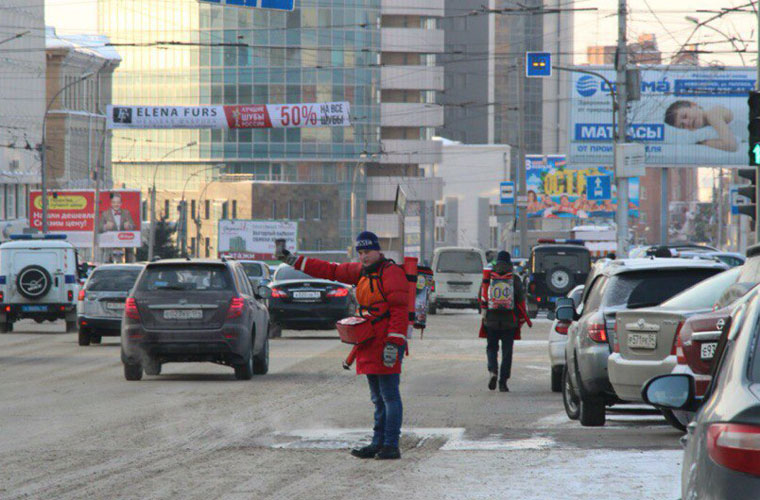 Vânzarea de cafea șoferilor în blocaje de trafic ca idee de afaceri