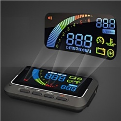 Projection head-up display a Need for Speed ​​rajongók