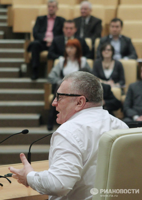 Drumul spre succes »Vladimir Zhirinovsky, polittech