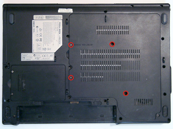 Dezasamblarea și curățarea laptopului msi vr600x - ajutor online la calculator