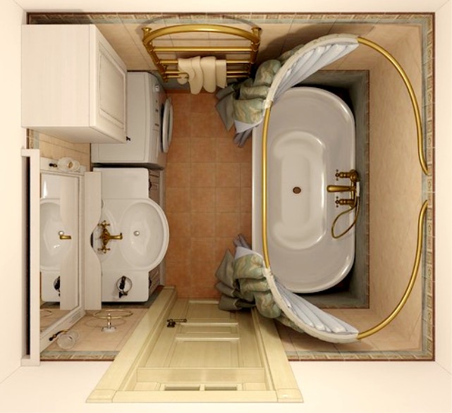 Розміри ванної кімнати рекомендовані габарити, правила планування по СНиП