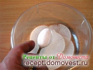 Daikon retek pácolt kínai - receptek domovesta