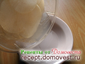 Daikon retek pácolt kínai - receptek domovesta