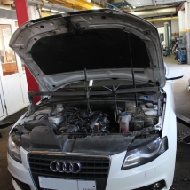 Repararea și diagnosticarea sistemului de alimentare cu combustibil Audi A4 în rețeaua centrelor de îngrijire a autovehiculelor