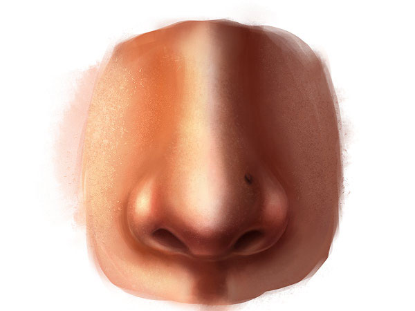 Desenarea unui nas în Photoshop