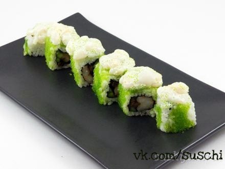 Roll - shiitake láva maki - a legjobb receptek a világ