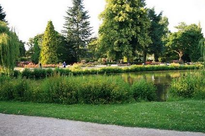 Rosarium uetersen, un parc de trandafiri în fotografie din Germania, în orașul yutersen, parcuri ale lumii, peisaj, assbu