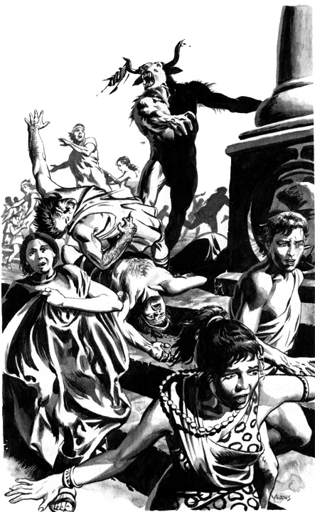 Született a Minotaurusz - a Legend (Minotaur) Megszületik a Minotaurusz - a legenda