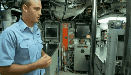 Ru szolgálják a búvár a haditengerészet Egyesült Államok
