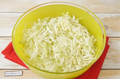 Салат з капусти і огірка - покроковий рецепт з фото як приготувати