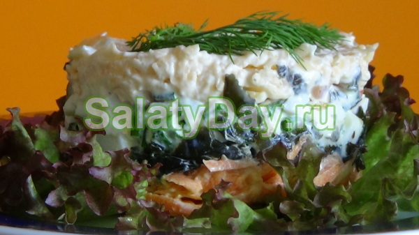 Салат з консервованої скумбрії - це завжди смачно і просто рецепт з фото і відео