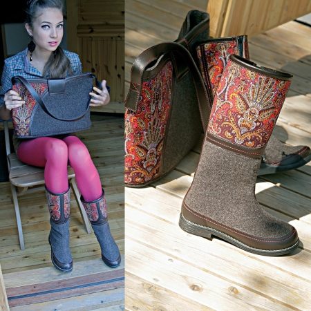 Boots, csizmák (48 fotó) úgy érezte, kombinált, túlzott