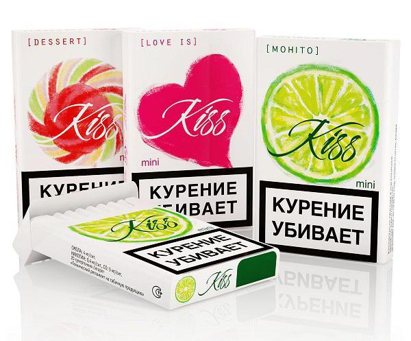 Cigarette Kiss gusturi, tipuri, producător și recenzii