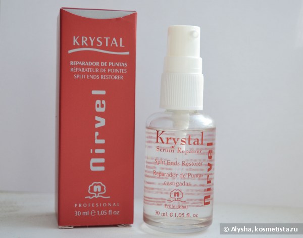 Сироватка для ламких і пошкодженого волосся nirvel krystal serum repairer відгуки